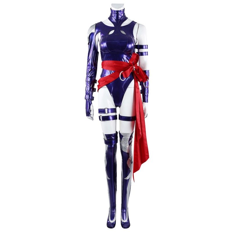 Psylocke Suit Marvel Rivals Cosplay Costume Women Halloween Outfit