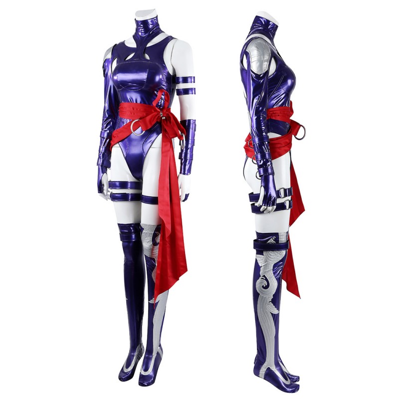 Psylocke Suit Marvel Rivals Cosplay Costume Women Halloween Outfit