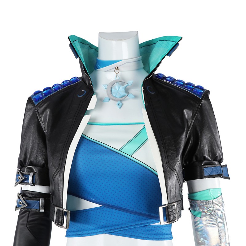 Luna Snow Suit Marvel Rivals Cosplay Costume Women Halloween Outfit