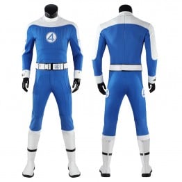 Ready To Ship - Ben Grimm Costume Fantastic 4 First Steps The Thing Cosplay Suit Blue Halloween Outfit