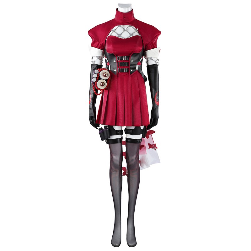 Psylocke Blood Kariudo Suit Marvel Rivals Cosplay Costume Halloween Outfit