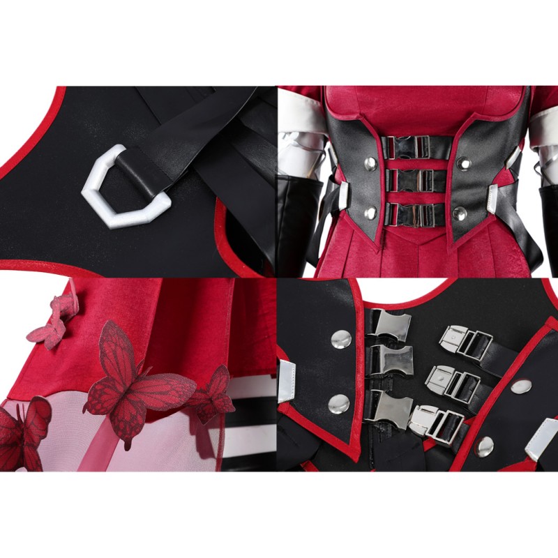 Psylocke Blood Kariudo Suit Marvel Rivals Cosplay Costume Halloween Outfit