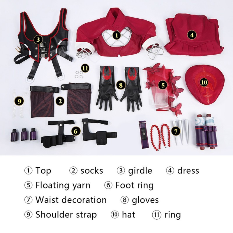 Psylocke Blood Kariudo Suit Marvel Rivals Cosplay Costume Halloween Outfit