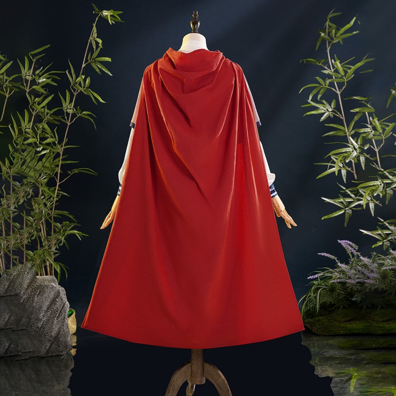Where Winds Meet Hongxian Cosplay Costume Women Halloween Suit