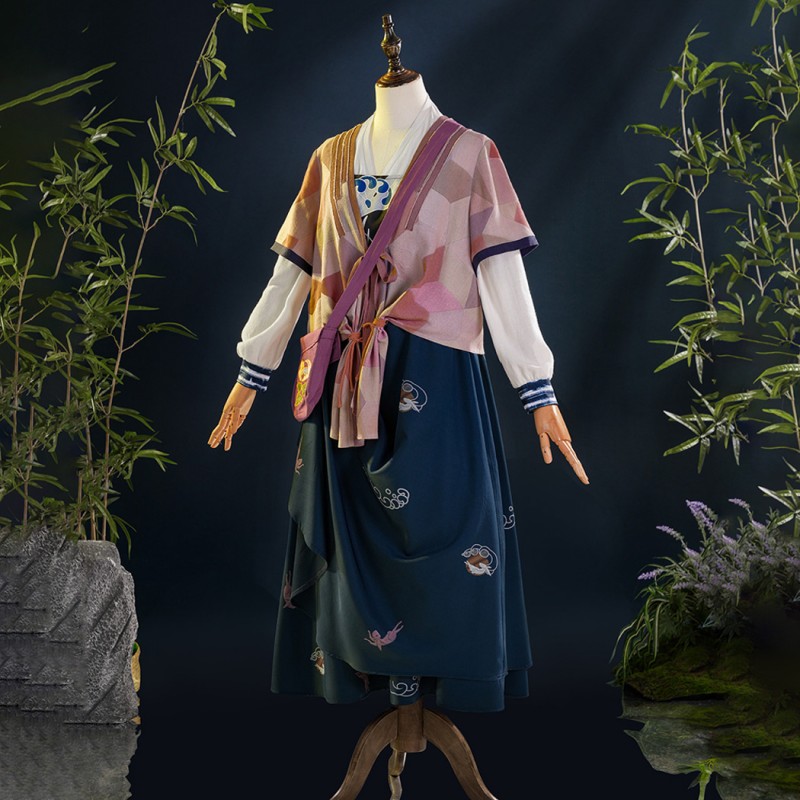 Where Winds Meet Hongxian Cosplay Costume Women Halloween Suit