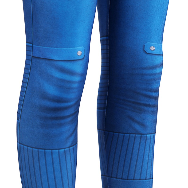 Kids Invisible Woman Suit The Fantastic Four First Steps Susan Storm Richards Cosplay Costumes