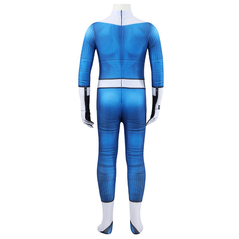 Kids Invisible Woman Suit The Fantastic Four First Steps Susan Storm Richards Cosplay Costumes