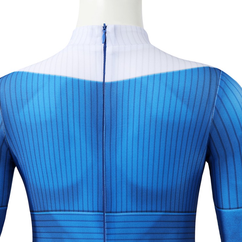Kids Invisible Woman Suit The Fantastic Four First Steps Susan Storm Richards Cosplay Costumes