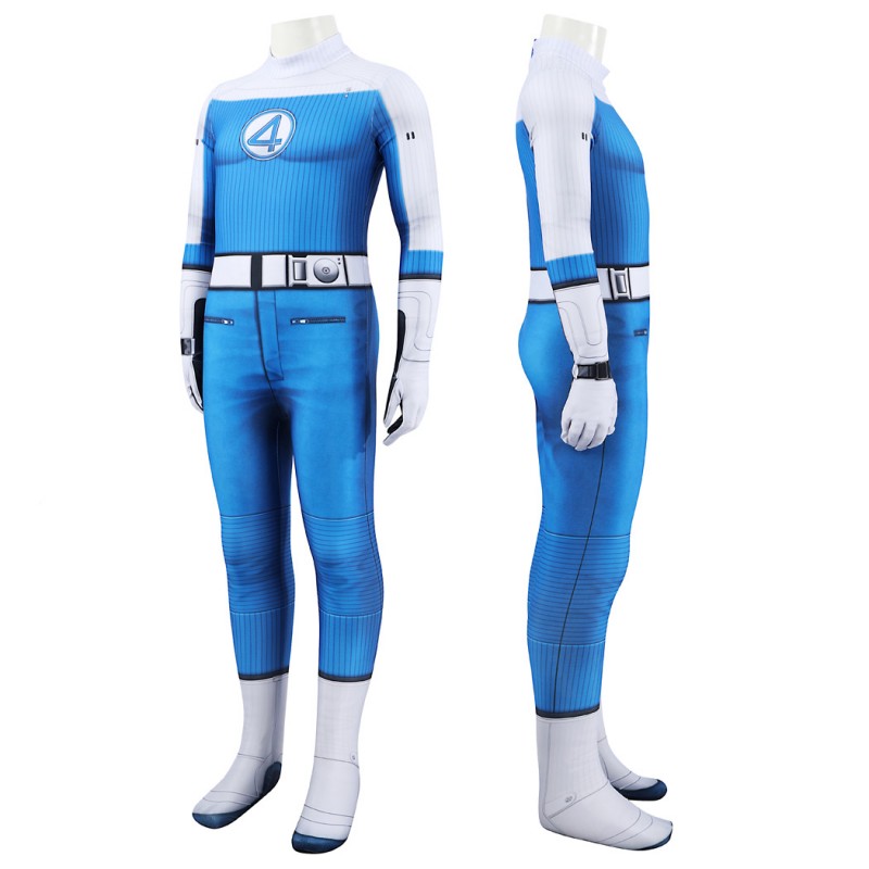 Human Torch Suit The Fantastic Four First Steps Cosplay Costumes for Kids