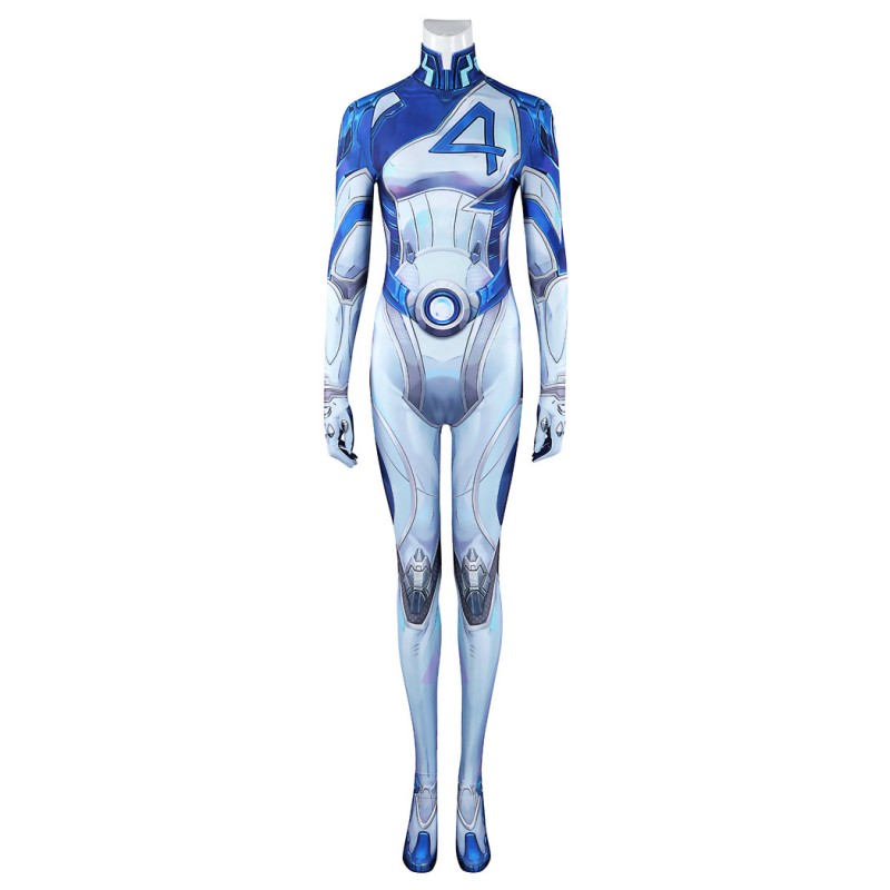 Marvel Rivals Jumpsuit The Fantastic 4 First Steps Invisible Woman Cosplay Costume