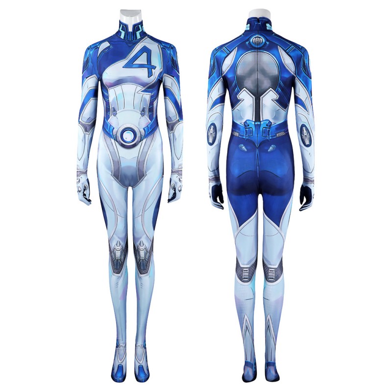 Marvel Rivals Jumpsuit The Fantastic 4 First Steps Invisible Woman Cosplay Costume