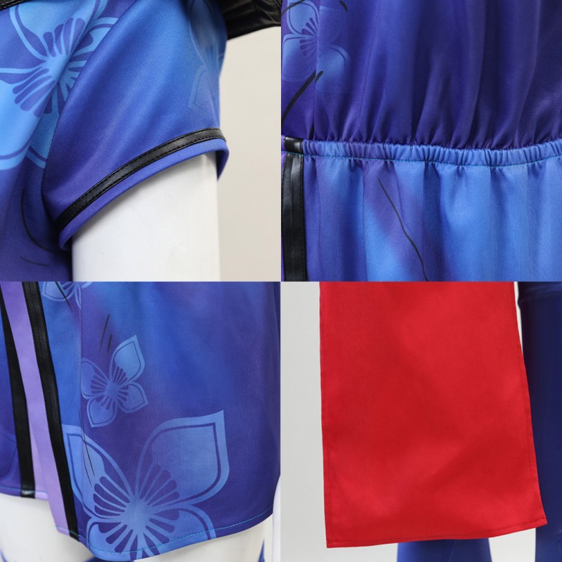 Psylocke Cosplay Costume Marvel Rivals Halloween Suit Women Outfit