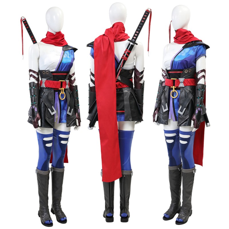 Psylocke Cosplay Costume Marvel Rivals Halloween Suit Women Outfit