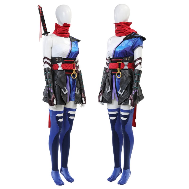 Psylocke Cosplay Costume Marvel Rivals Halloween Suit Women Outfit