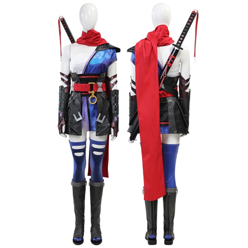 Psylocke Cosplay Costume Marvel Rivals Halloween Suit Women Outfit