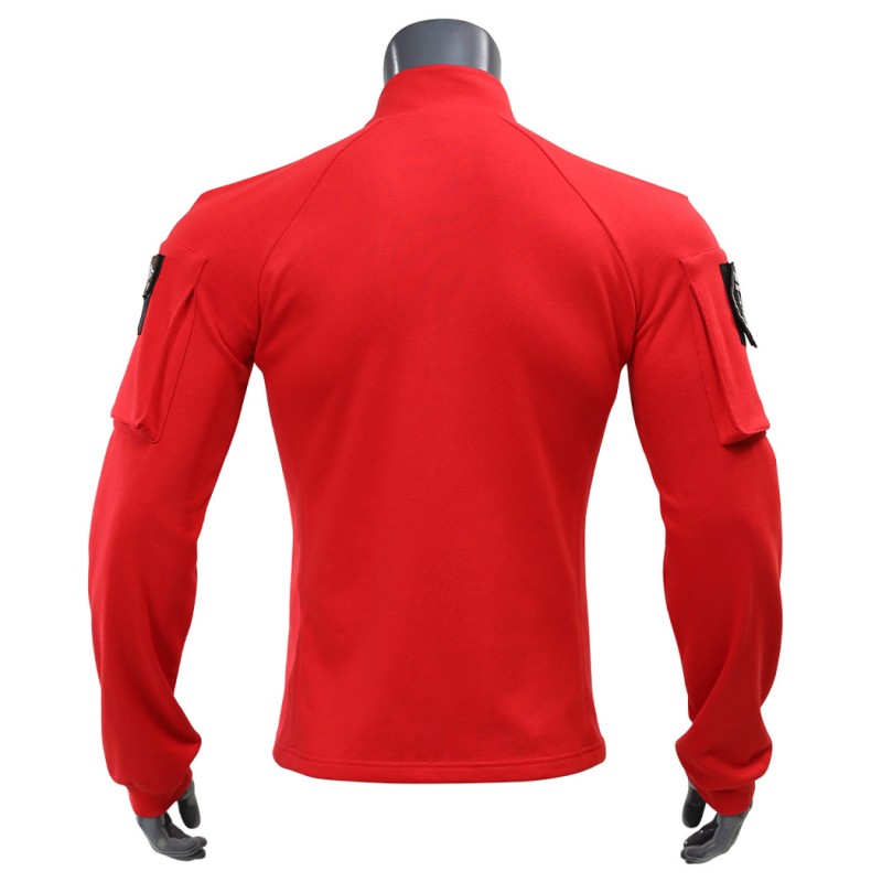 Sam Wilson Hoodie Captain America Brave New World Cosplay Costume Red Suit