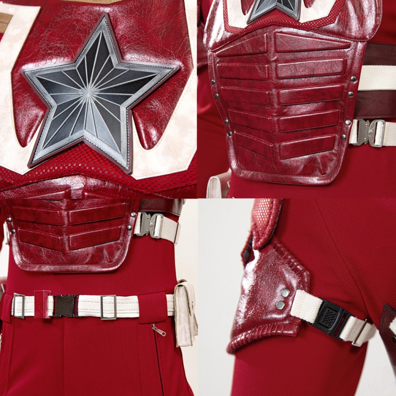 Red Guardian Costume Thunderbolts Alexei Shostakov Cosplay Suit Full Set
