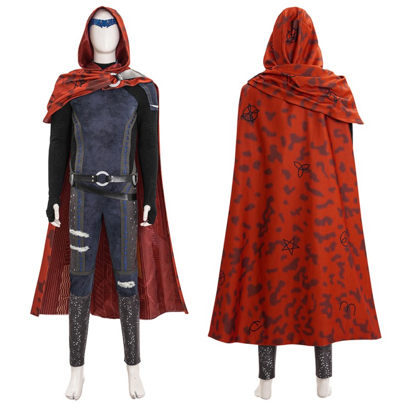 Agatha All Along Wiccan Cosplay Costume TV Drama Halloween Suit