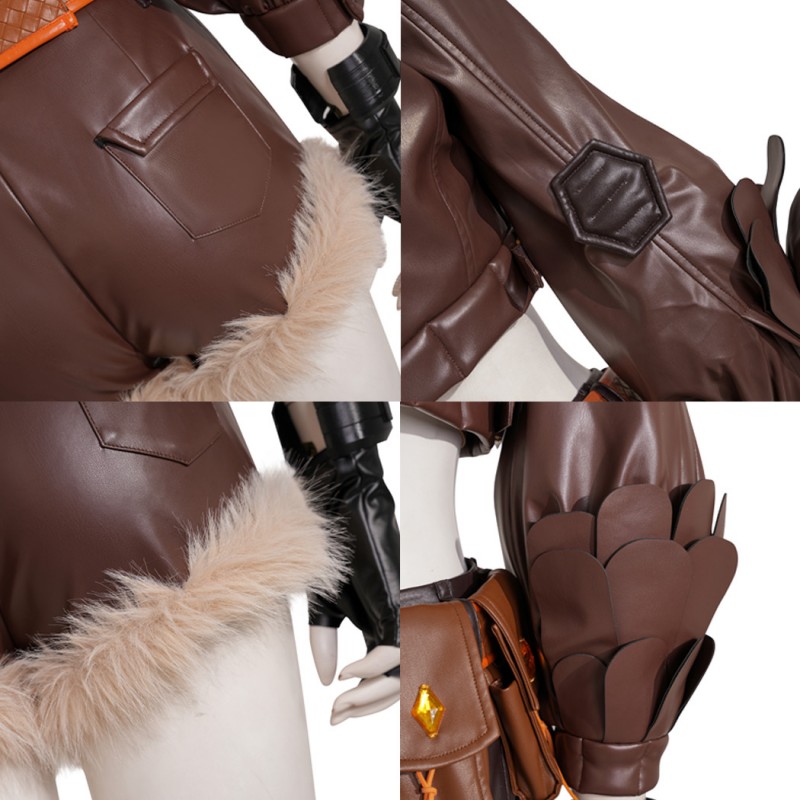 Squirrel Girl Costume Marvel Rivals Cosplay Suit Women Halloween Outfit