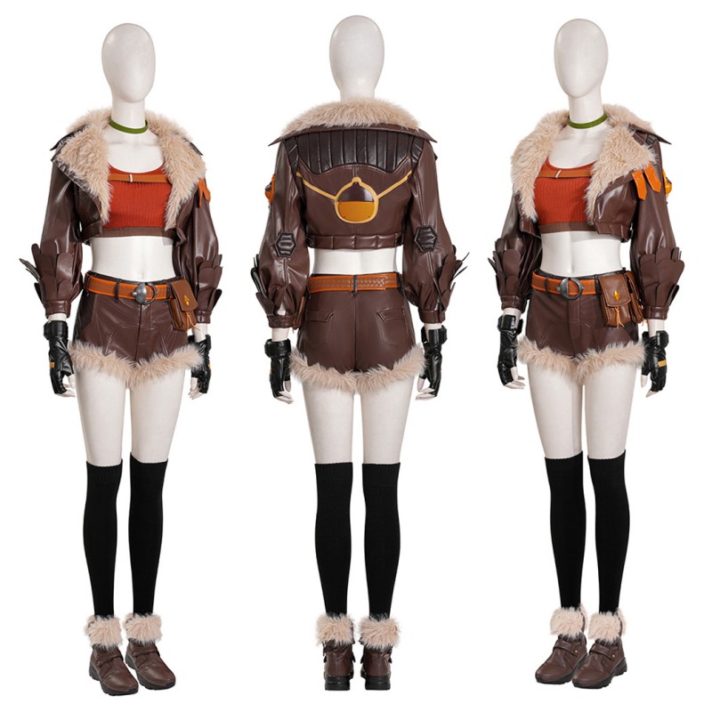 Squirrel Girl Costume Marvel Rivals Cosplay Suit Women Halloween Outfit