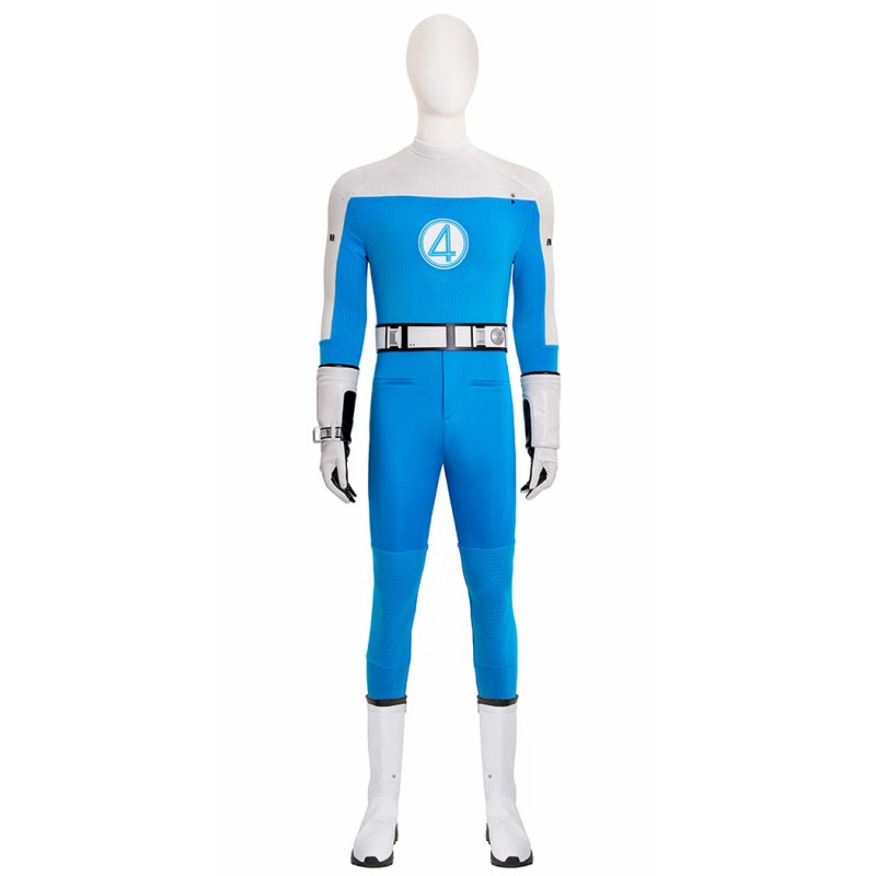 Fantastic Four Human Torch Cosplay Costume Johnny Storm Halloween Suit