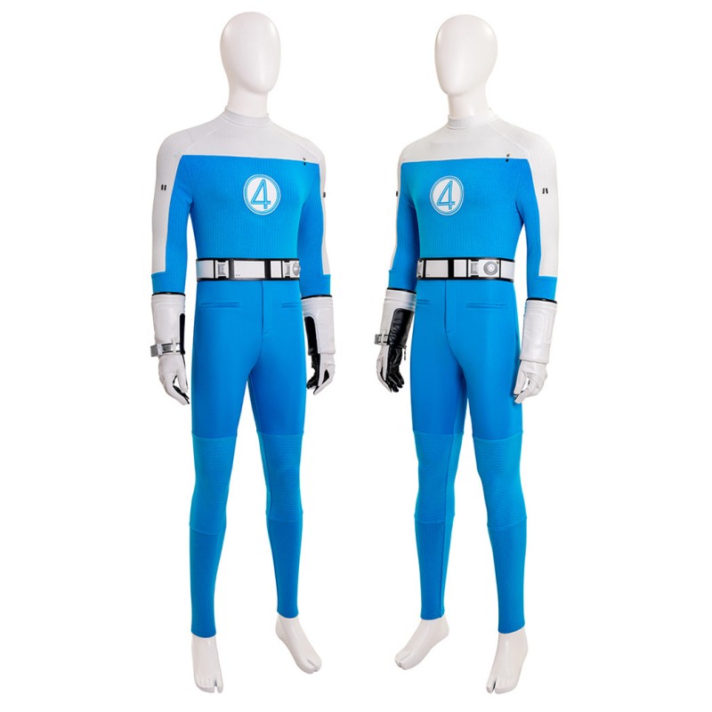 Fantastic Four Human Torch Cosplay Costume Johnny Storm Halloween Suit