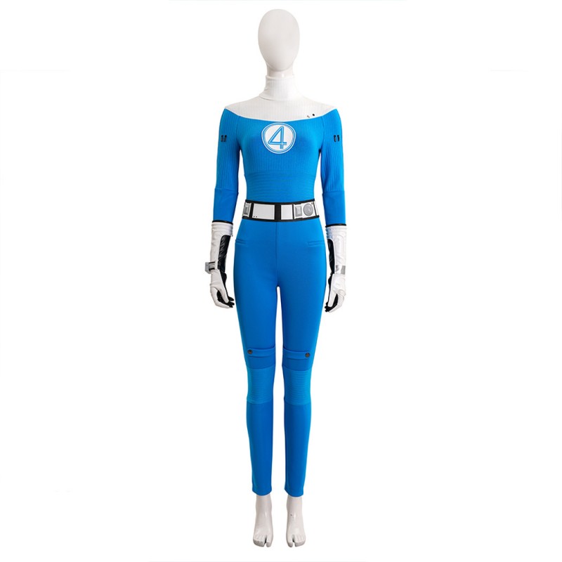 Susan Storm Halloween Suit Fantastic Four Invisible Woman Cosplay Costume