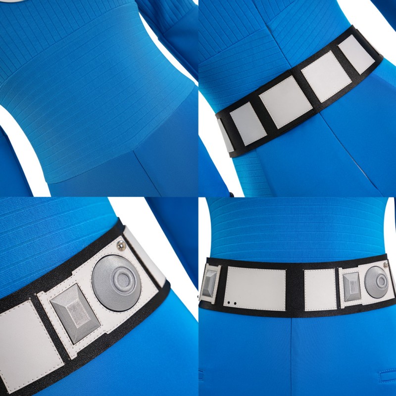 Susan Storm Halloween Suit Fantastic Four Invisible Woman Cosplay Costume