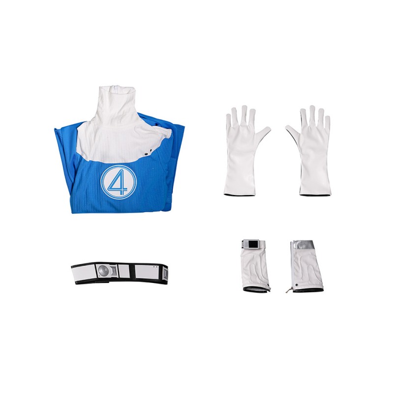 Susan Storm Halloween Suit Fantastic Four Invisible Woman Cosplay Costume