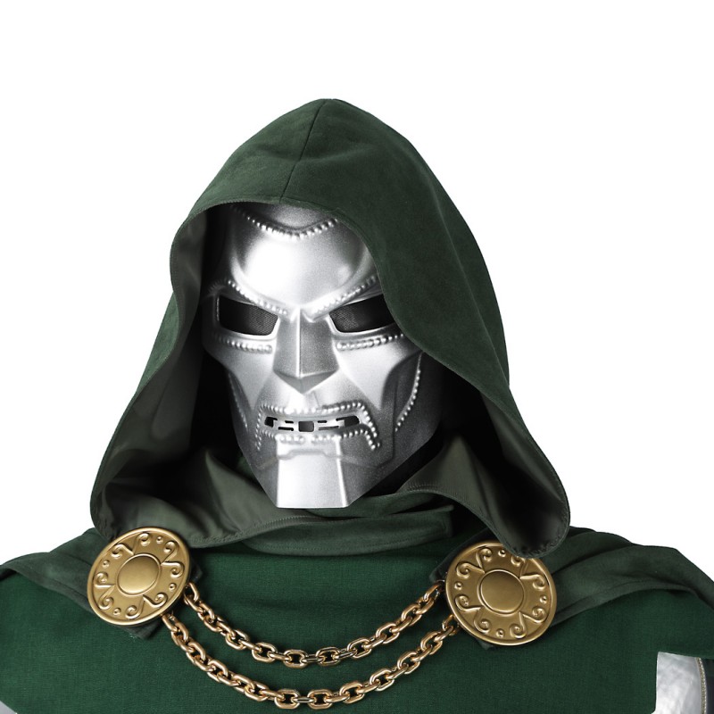 Victor von Doom Costume Fantastic Four Doctor Doom Cosplay Suit Classic Halloween Outfit