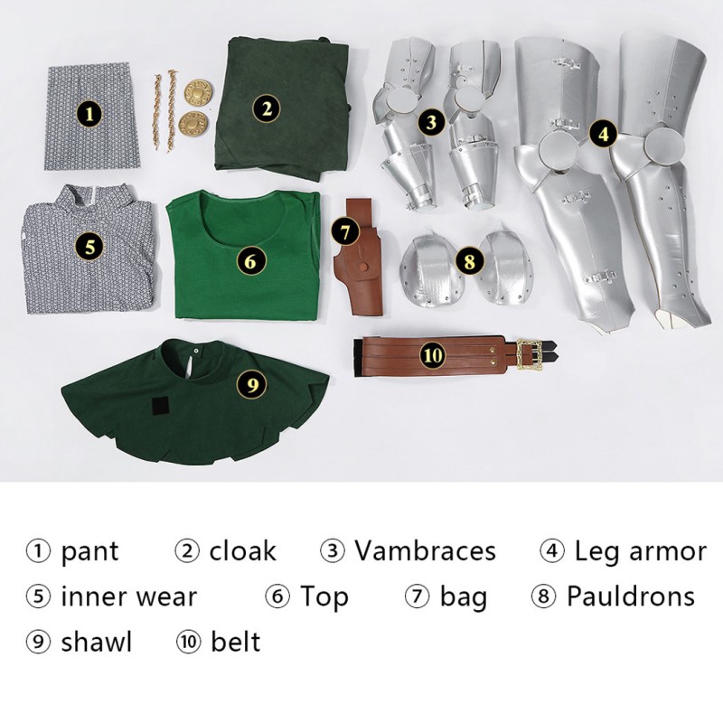 Victor von Doom Costume Fantastic Four Doctor Doom Cosplay Suit Classic Halloween Outfit