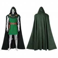 Victor von Doom Costume Fantastic Four Doctor Doom Cosplay Suit Classic Halloween Outfit