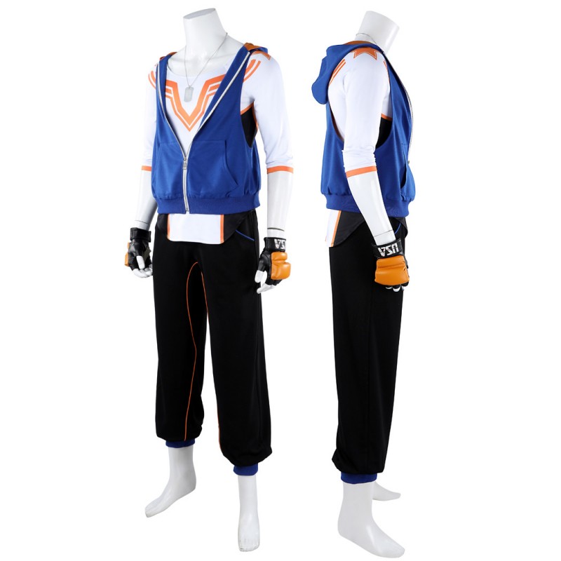 Fighter Ⅵ 6 Luke Cosplay Costume SF6 Halloween Suit