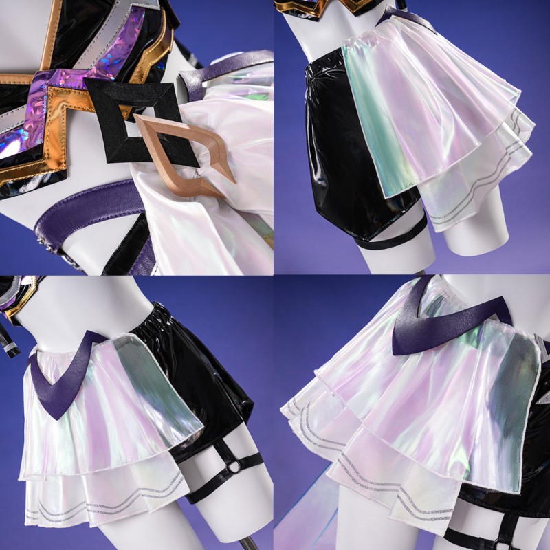 Honor of Kings A Ke Cosplay Costume Game Women Halloween Suit