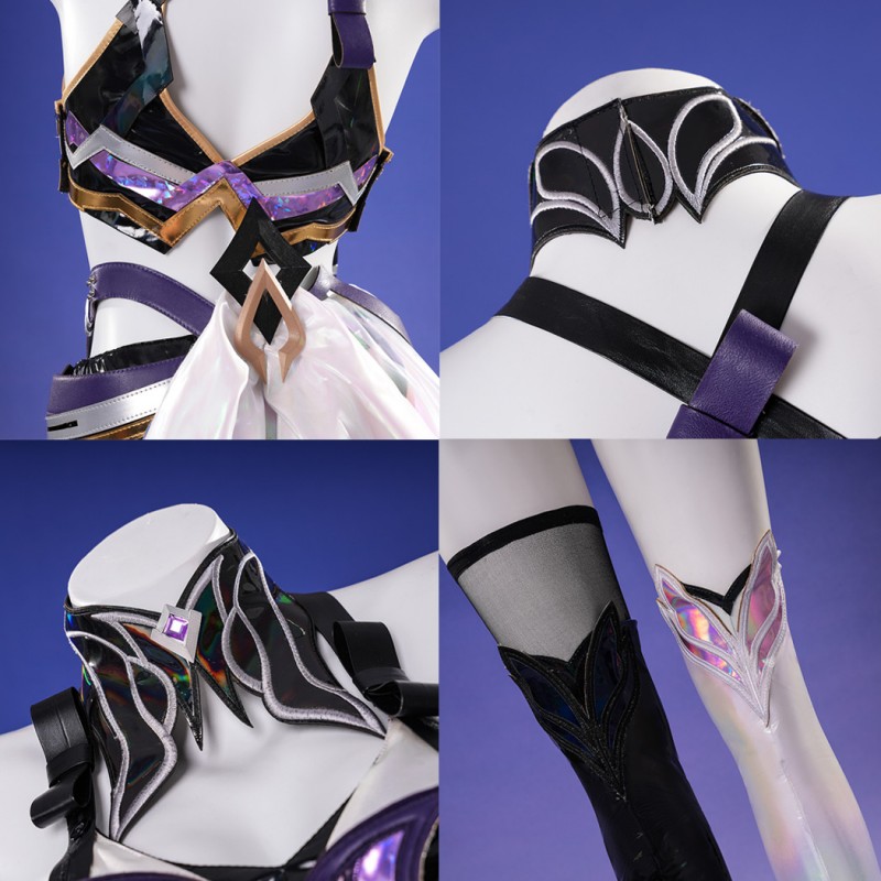 Honor of Kings A Ke Cosplay Costume Game Women Halloween Suit