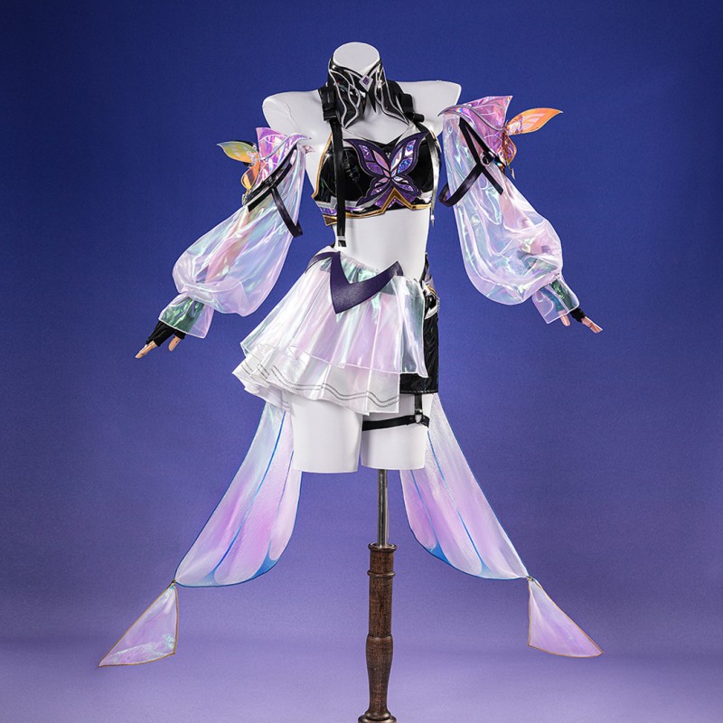 Honor of Kings A Ke Cosplay Costume Game Women Halloween Suit