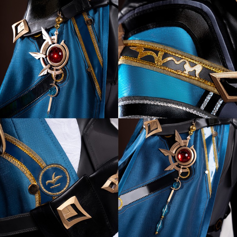 Anaxagoras Cosplay Costume Game Honkai Star Rail Halloween Suit