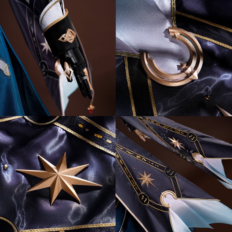 Anaxagoras Cosplay Costume Game Honkai Star Rail Halloween Suit