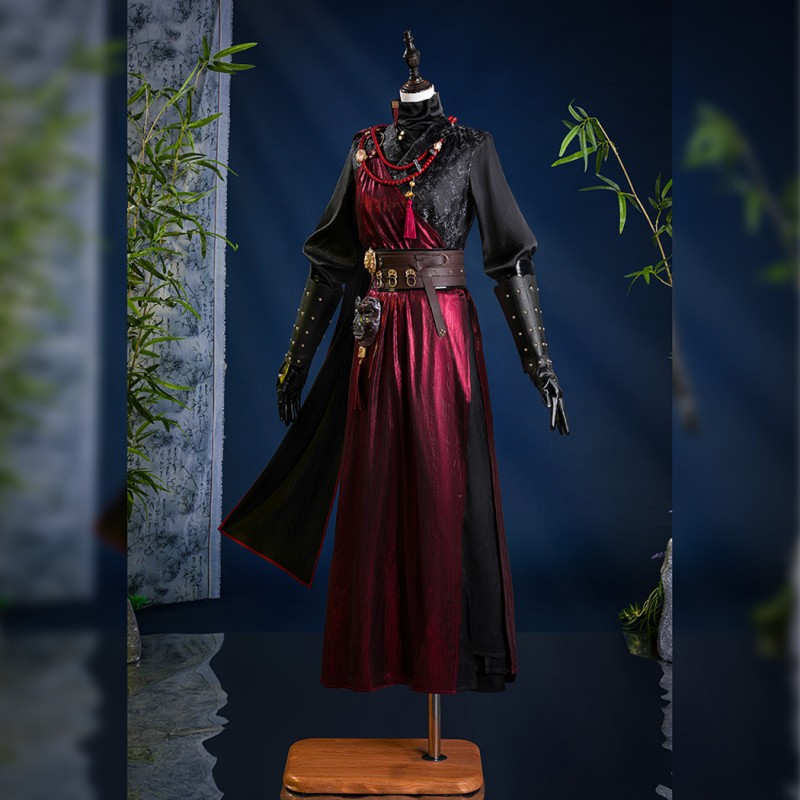 Where Winds Meet Three Watches Day Cosplay Costume Women Halloween Suit