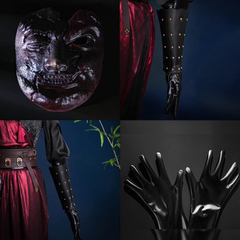 Where Winds Meet Three Watches Day Cosplay Costume Women Halloween Suit