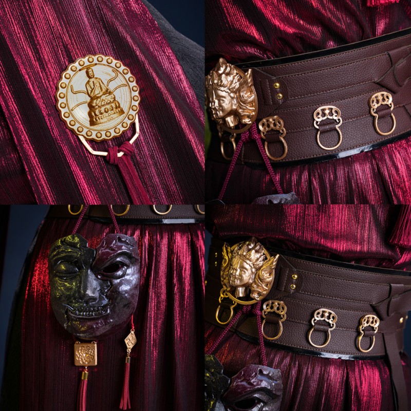Where Winds Meet Three Watches Day Cosplay Costume Women Halloween Suit