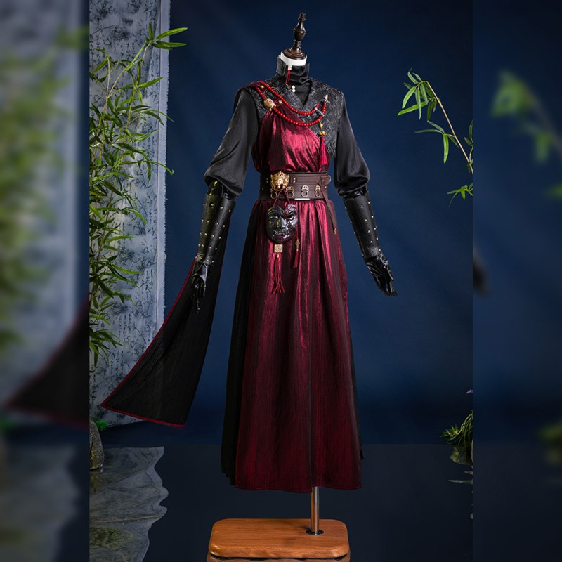 Where Winds Meet Three Watches Day Cosplay Costume Women Halloween Suit