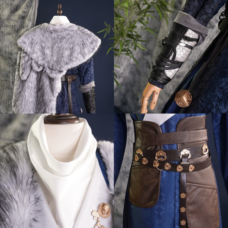 Where Winds Meet Tianquan Cosplay Costume Male Halloween Suit