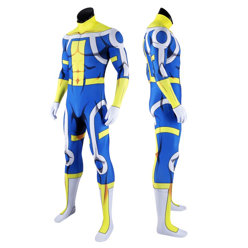 The Immortal Suit Invincible Season 3 Cosplay Costume Male Jumpsuit