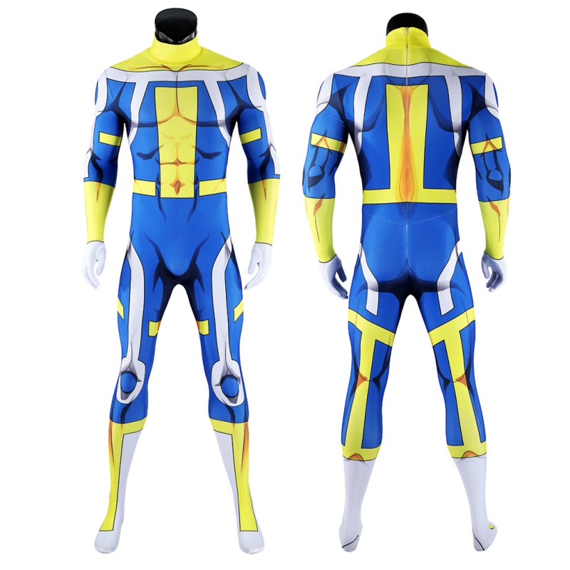 The Immortal Suit Invincible Season 3 Cosplay Costume Male Jumpsuit