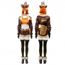 Marvel Rivals Squirrel Girl Cosplay Costume Doreen Green Halloween Suit