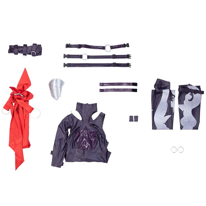 Marvel Rivals Psylocke Suit Women Cosplay Costume Halloween Party Outfit