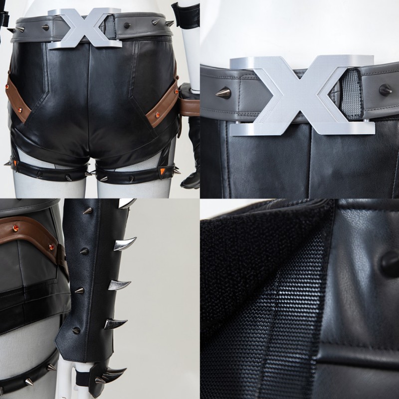 Marvel Rivals Magik Costume Magic Swordsman Halloween Cosplay Suit