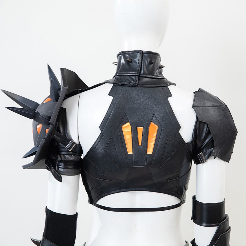 Marvel Rivals Magik Costume Magic Swordsman Halloween Cosplay Suit