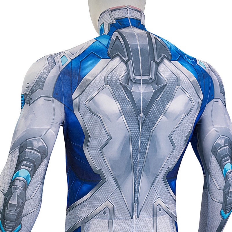 Marvel Rivals Mister Fantastic Cosplay Costume Reed Richards Halloween Suit